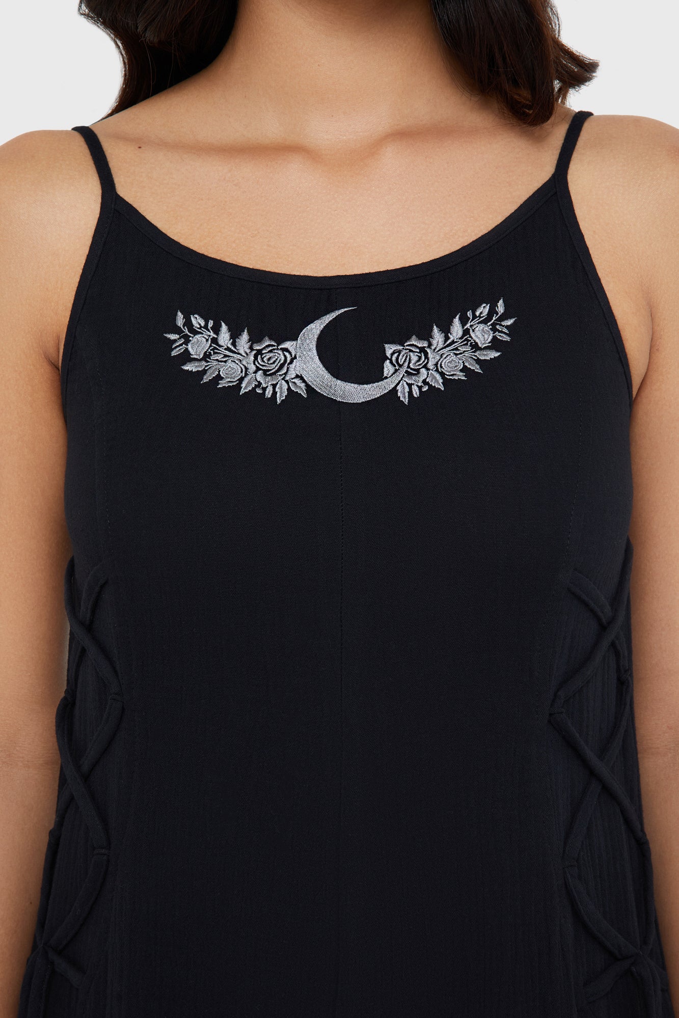 Moonlight Fang Dungarees Killstar
