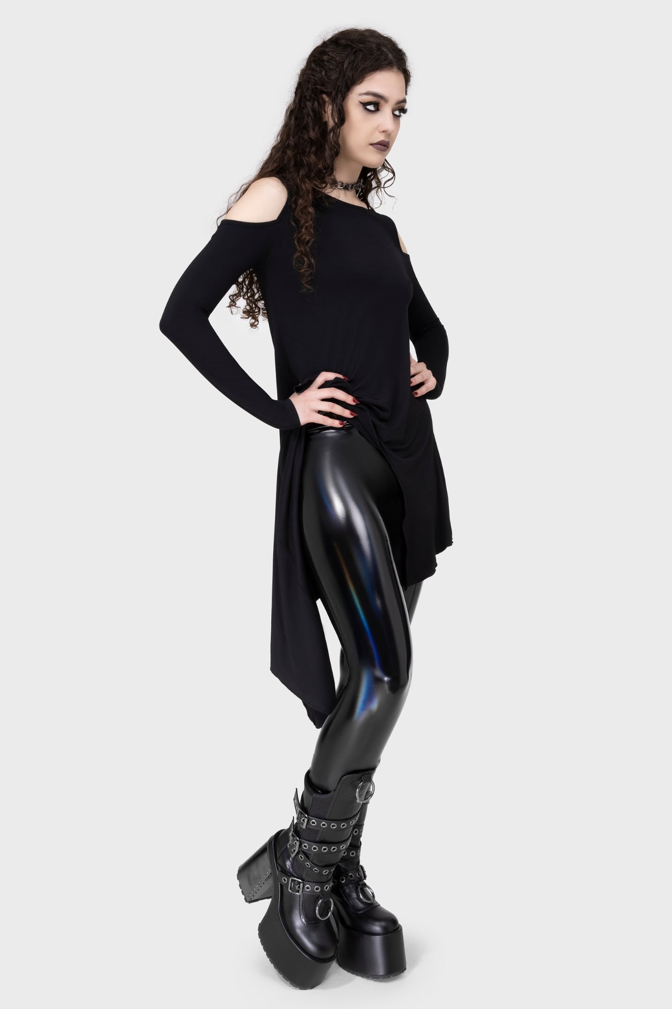 Darkwaves & Raves Leggings Killstar