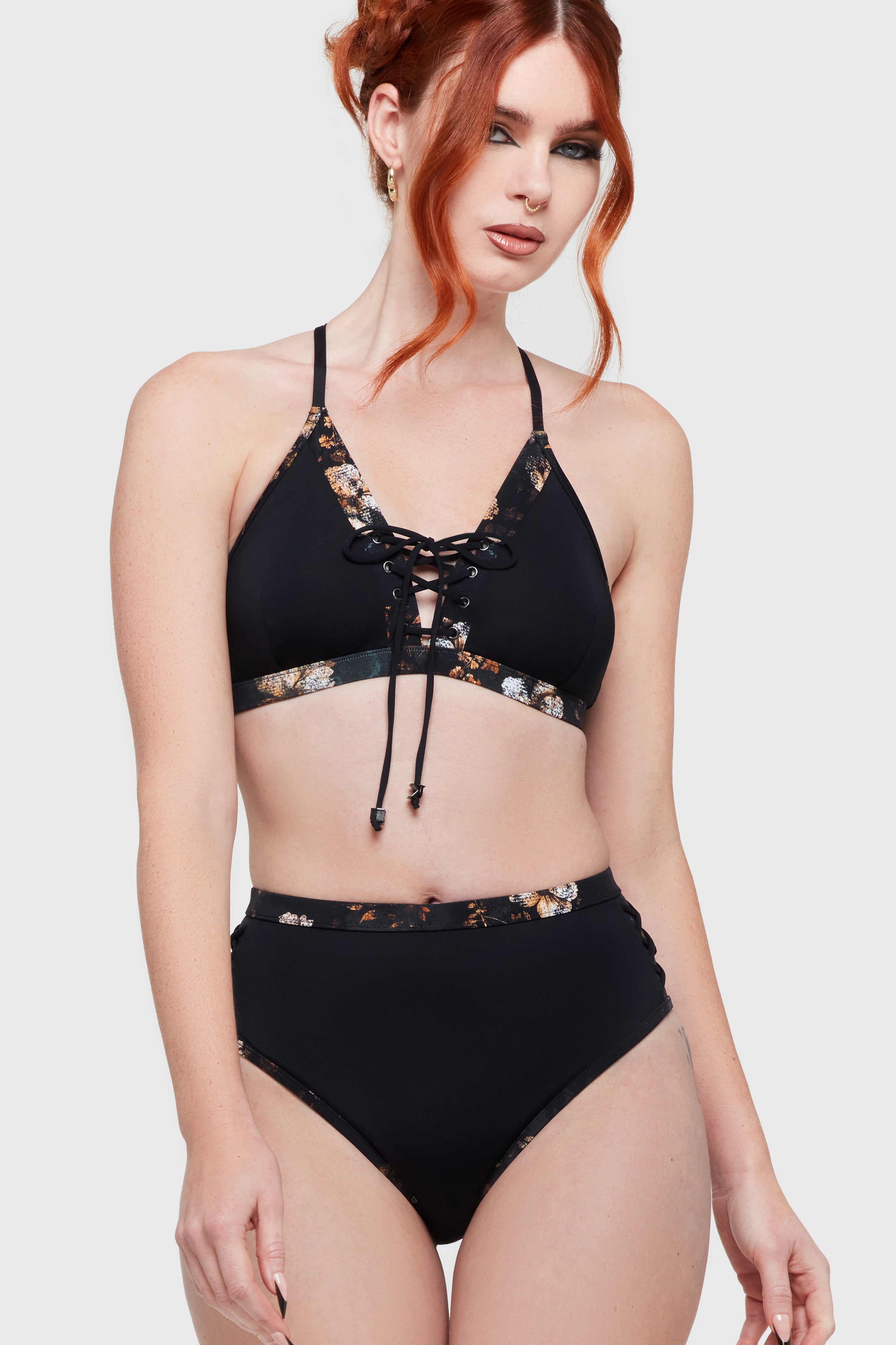 Cinder Root Bikini Bottoms Killstar