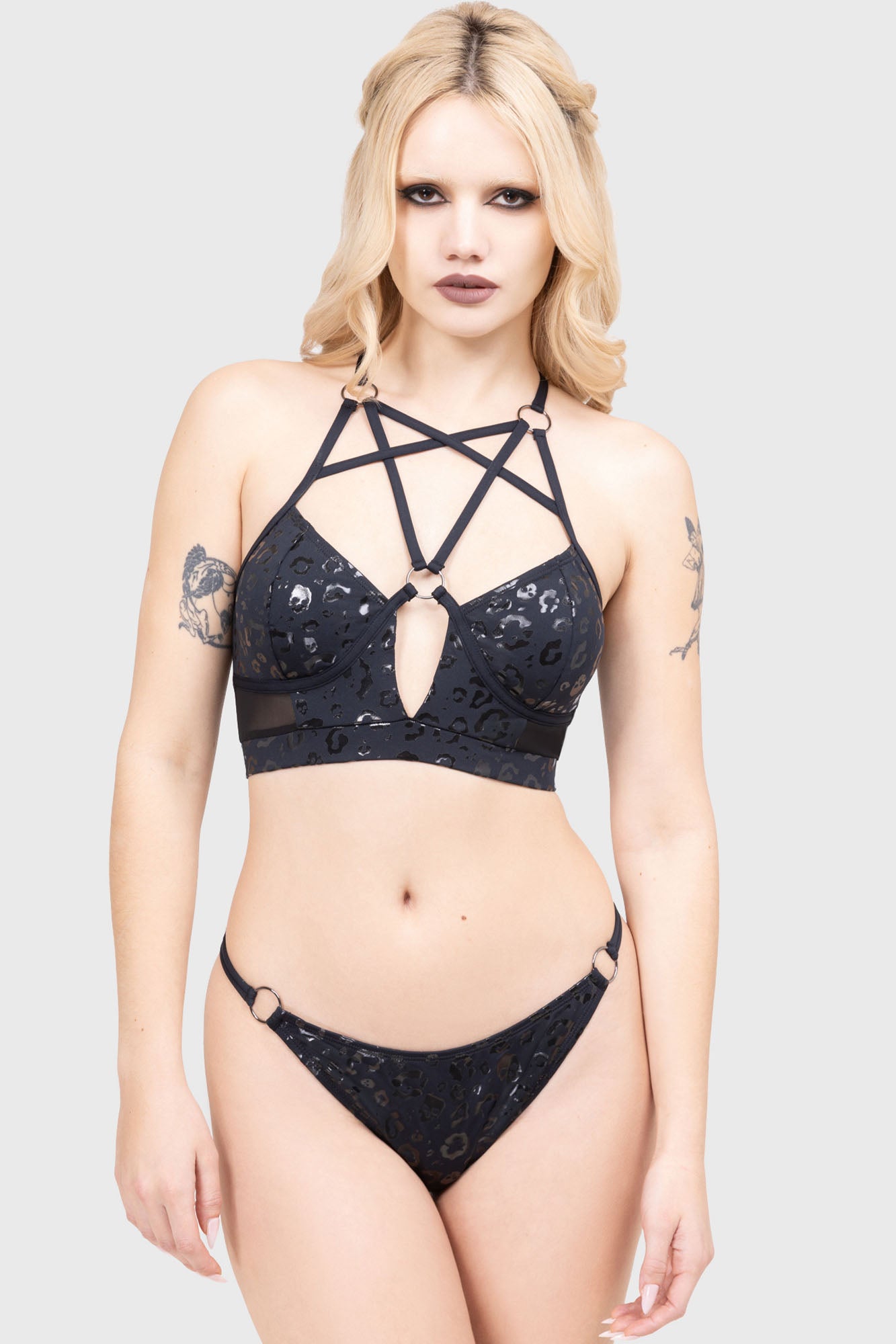 Midnight Roar Bikini Bottoms Killstar