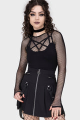 Hellrazor Fishnet Top [B] Killstar