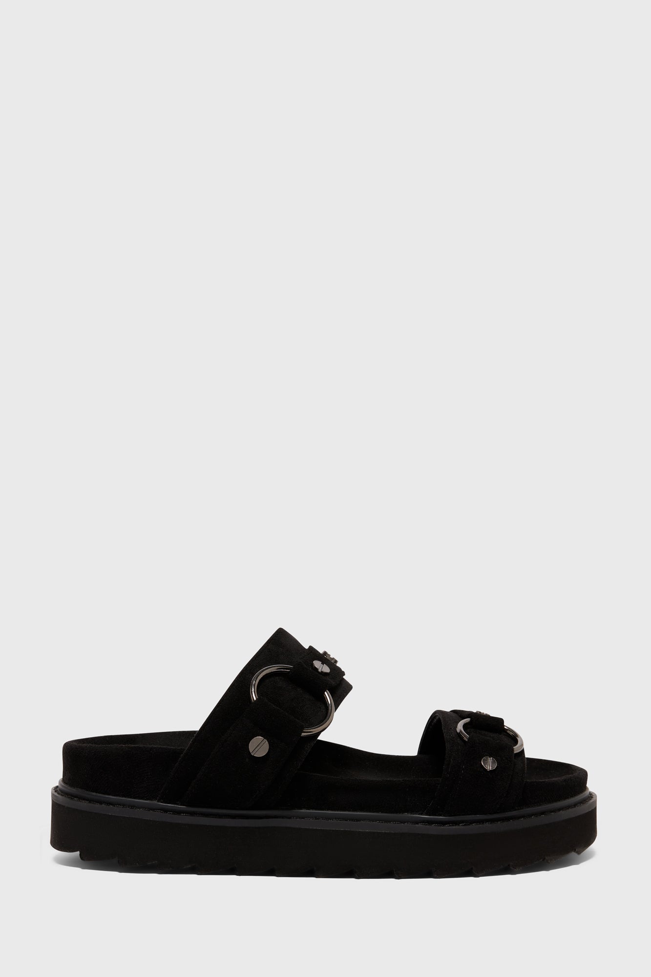 Obsidian Night Flat Sandal Killstar