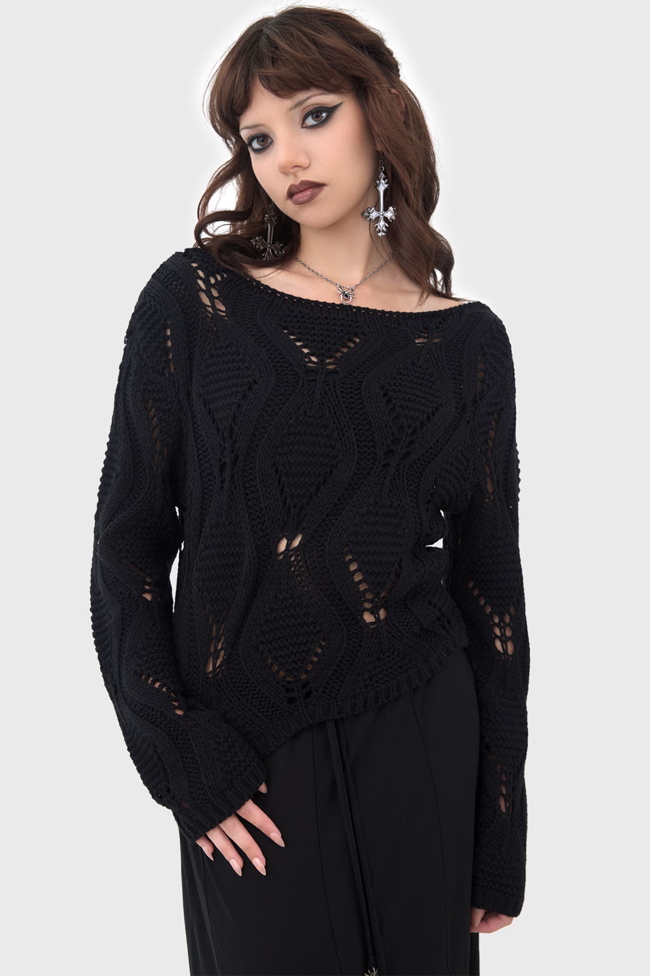 Nebula Riot Sweater Killstar