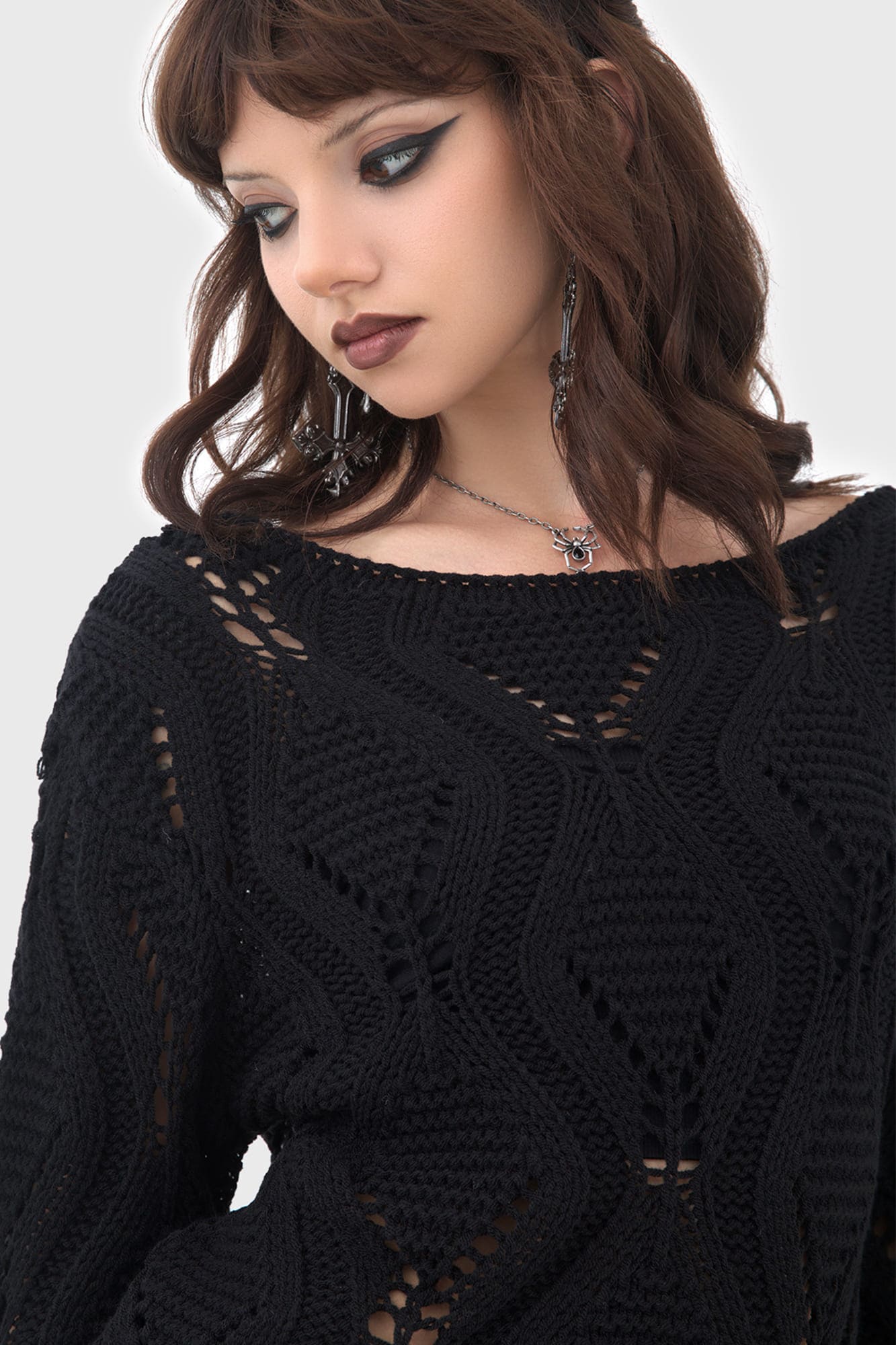 Nebula Riot Sweater Killstar
