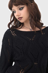 Nebula Riot Sweater Killstar