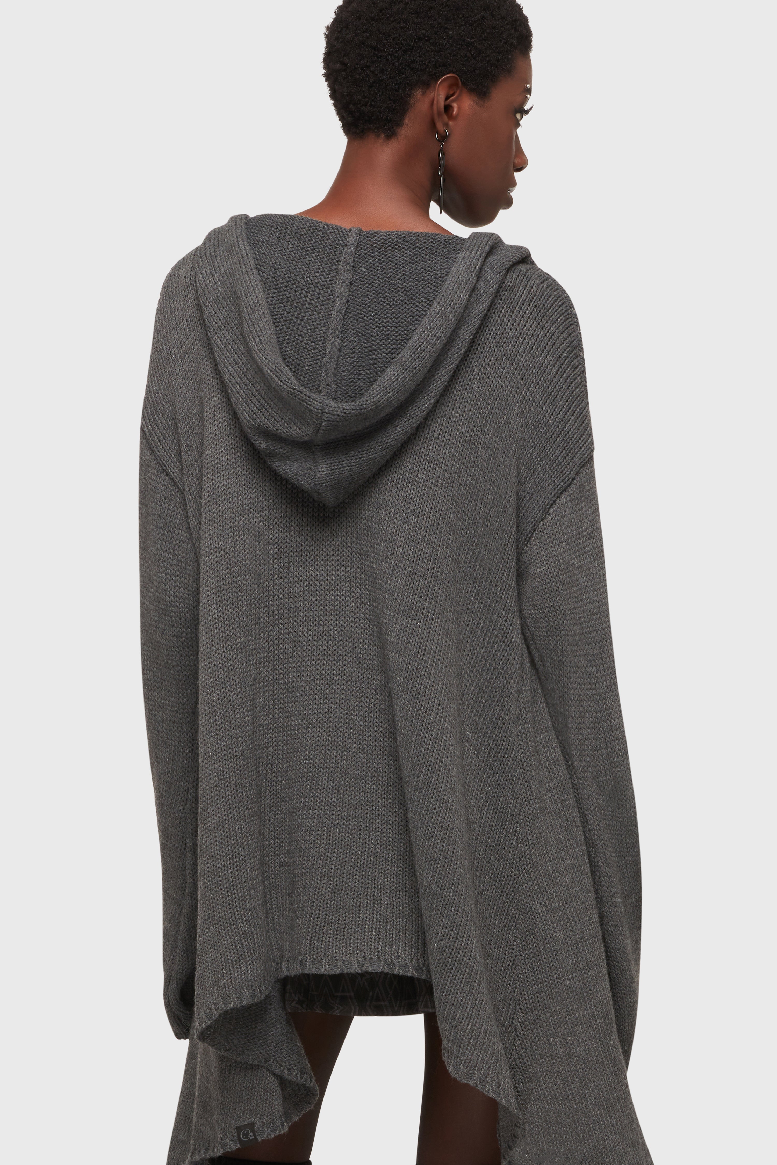 Forget Wishing Knit Cardigan [Grey] Killstar