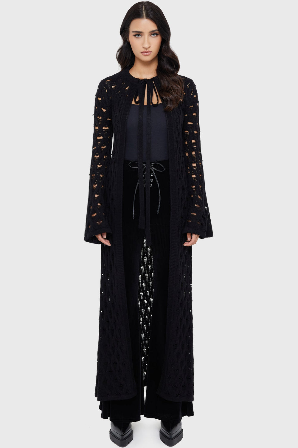 Nymeria Cardigan [BLACK] Killstar