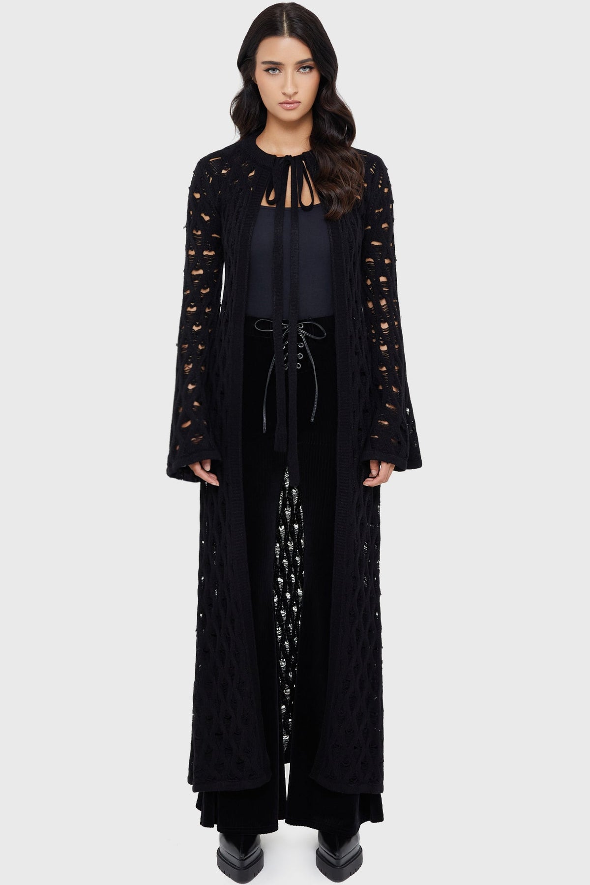 Nymeria Cardigan [BLACK] Killstar