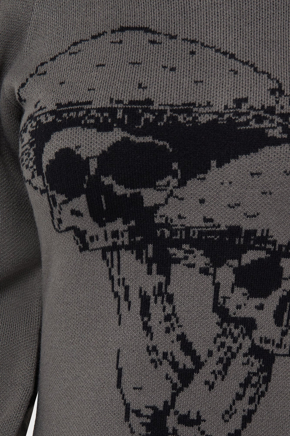 Skullcap Sweater Dress Killstar