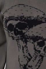 Skullcap Sweater Dress Killstar