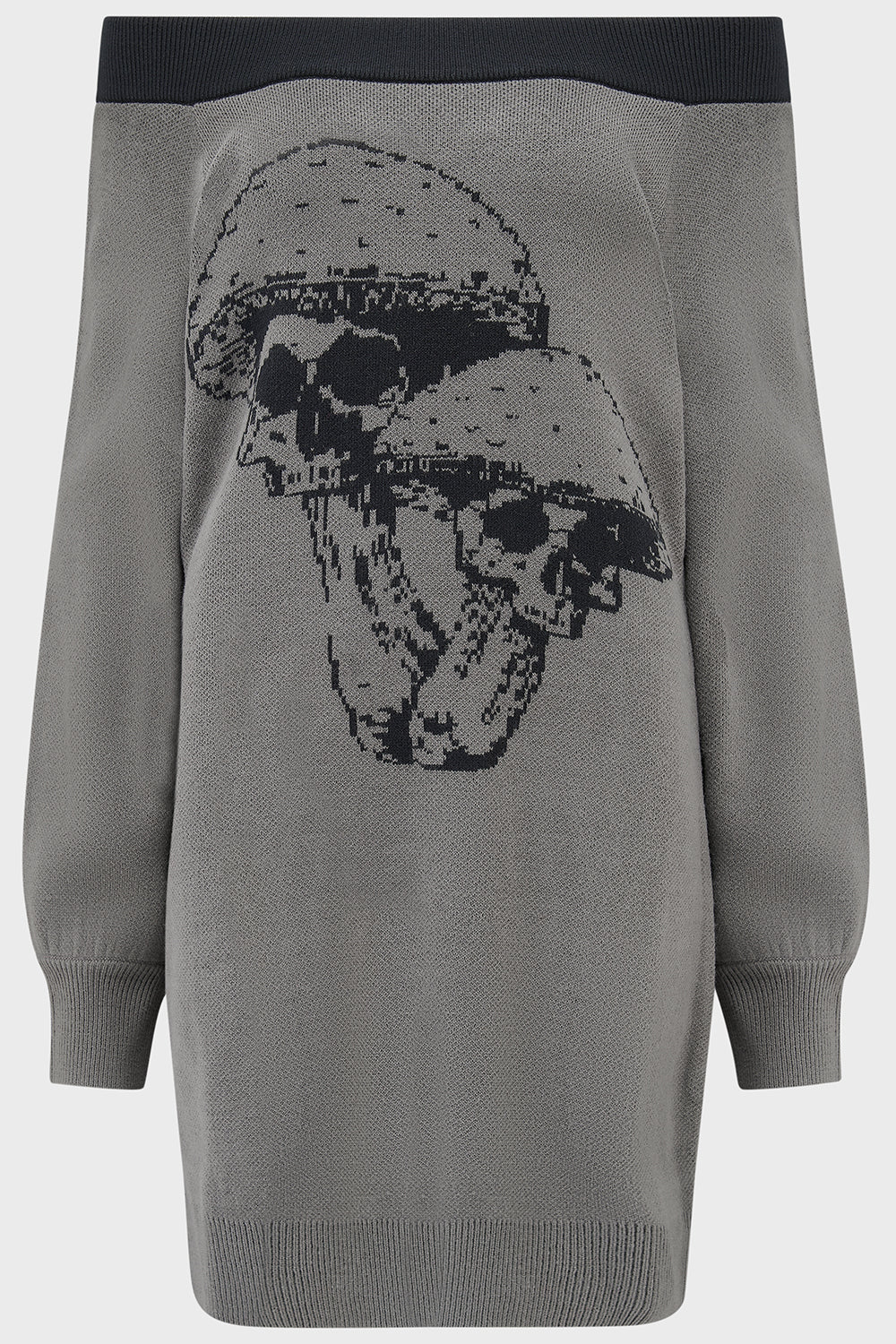 Skullcap Sweater Dress Killstar