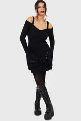 Night Widow Mini Dress Killstar