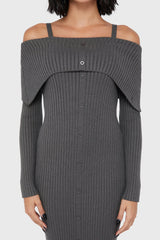Dusk Empress Dress [Grey] Killstar