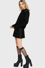 Gaia Adorned Embroidered Jacket Killstar