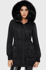 Lunar Eclipse Parka Jacket Killstar