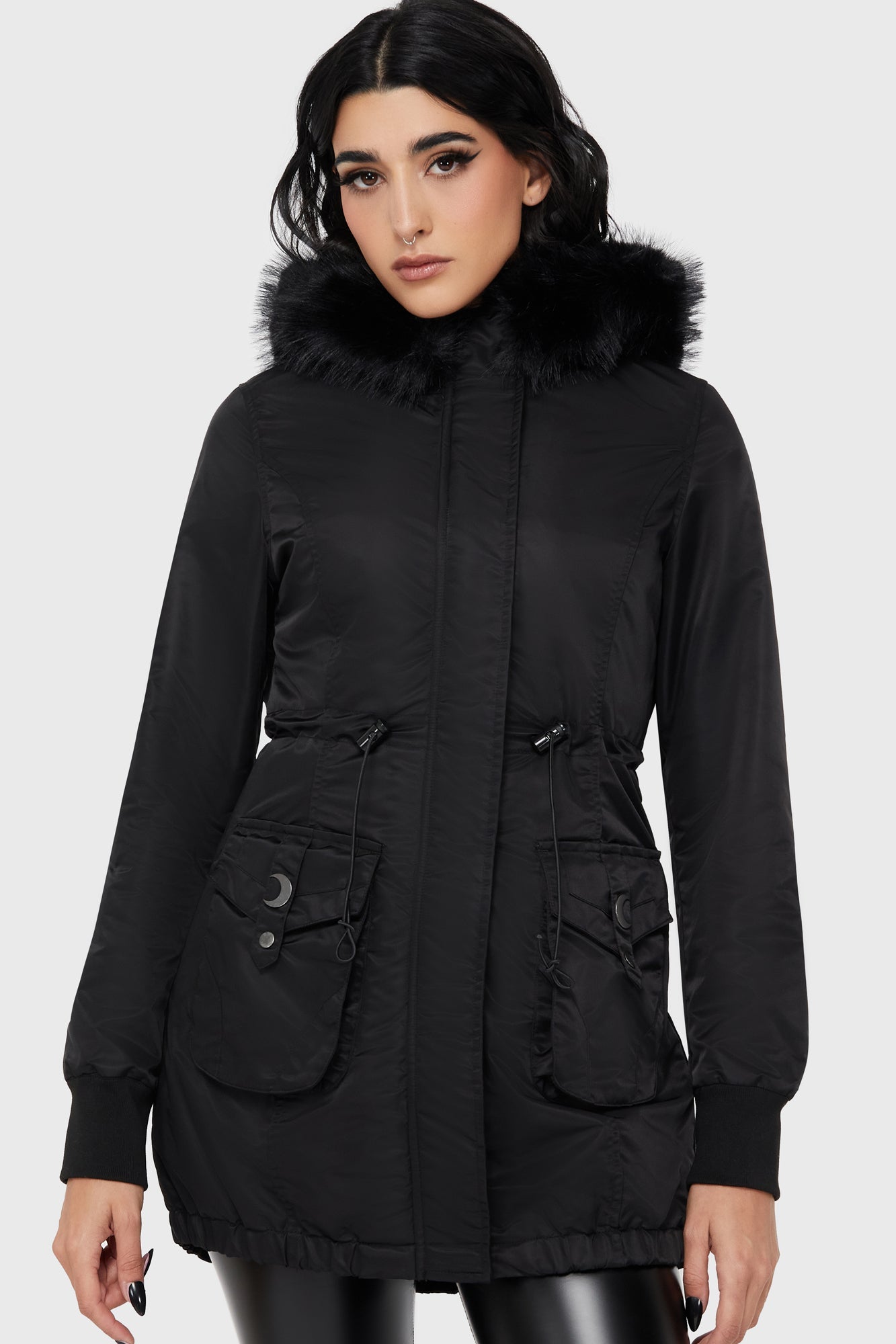 Lunar Eclipse Parka Jacket Killstar
