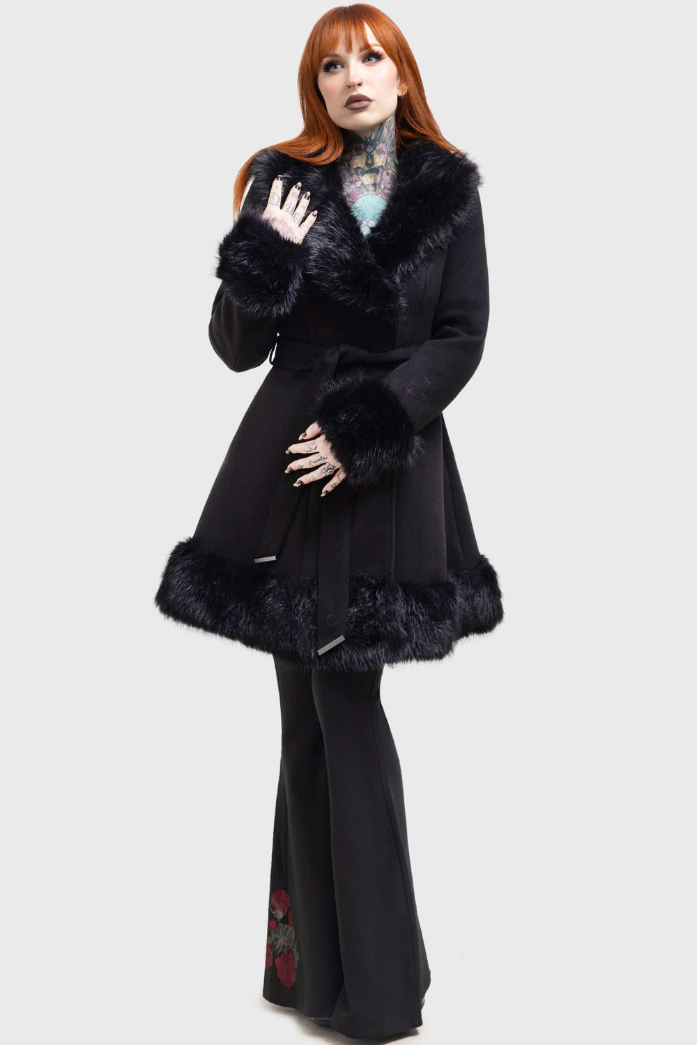 Almost Mayhem Coat Killstar