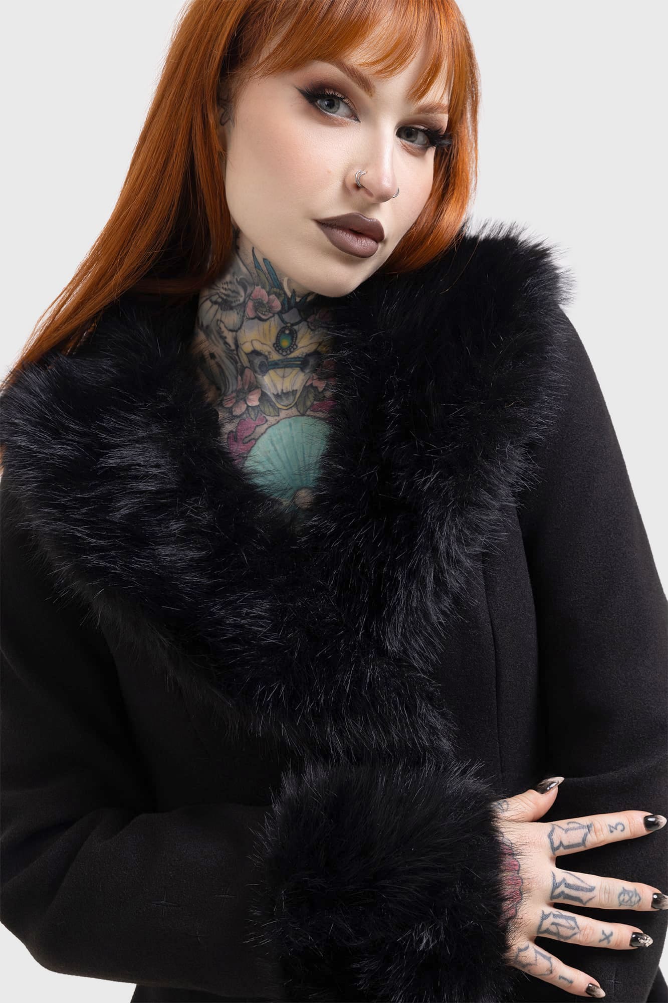 Almost Mayhem Coat Killstar