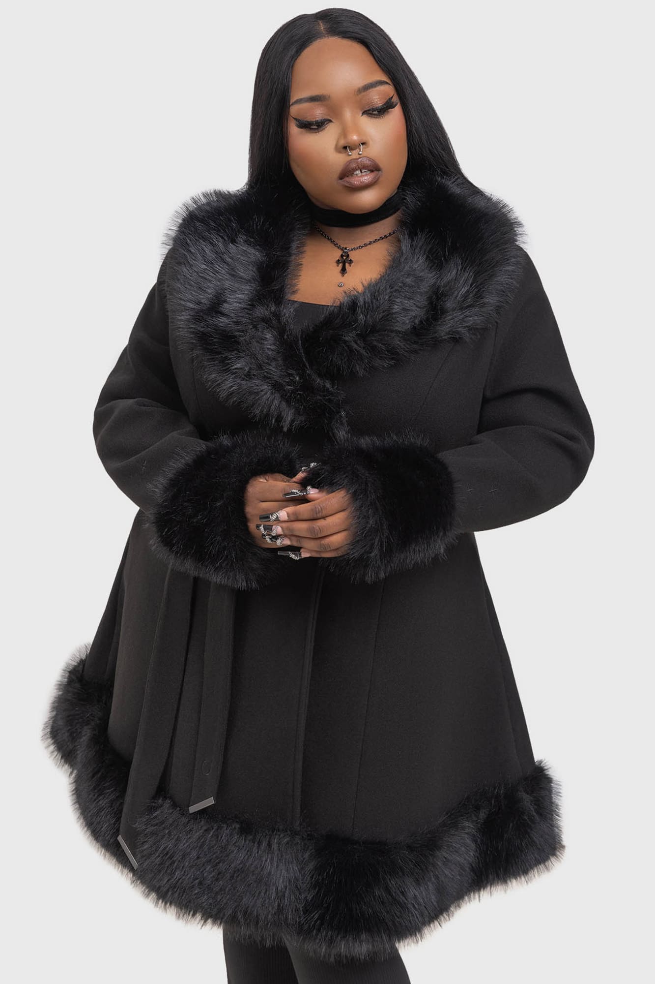 Almost Mayhem Coat Killstar