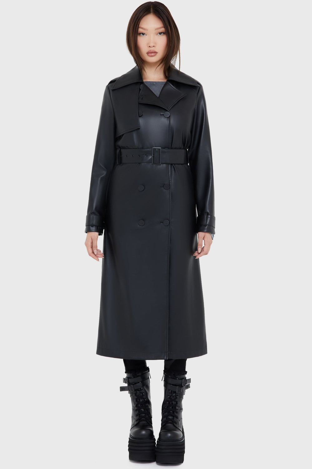 Falling Night Coat Killstar