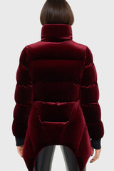 Deadliest Nightvelvet Puffer Coat [RED] Killstar