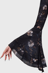 Autumna's Night Midi Dress Killstar