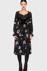 Ivory's Chorus Midi Dress Killstar