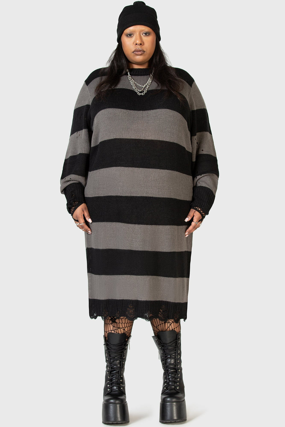 Within Souls Sweater Dress Killstar