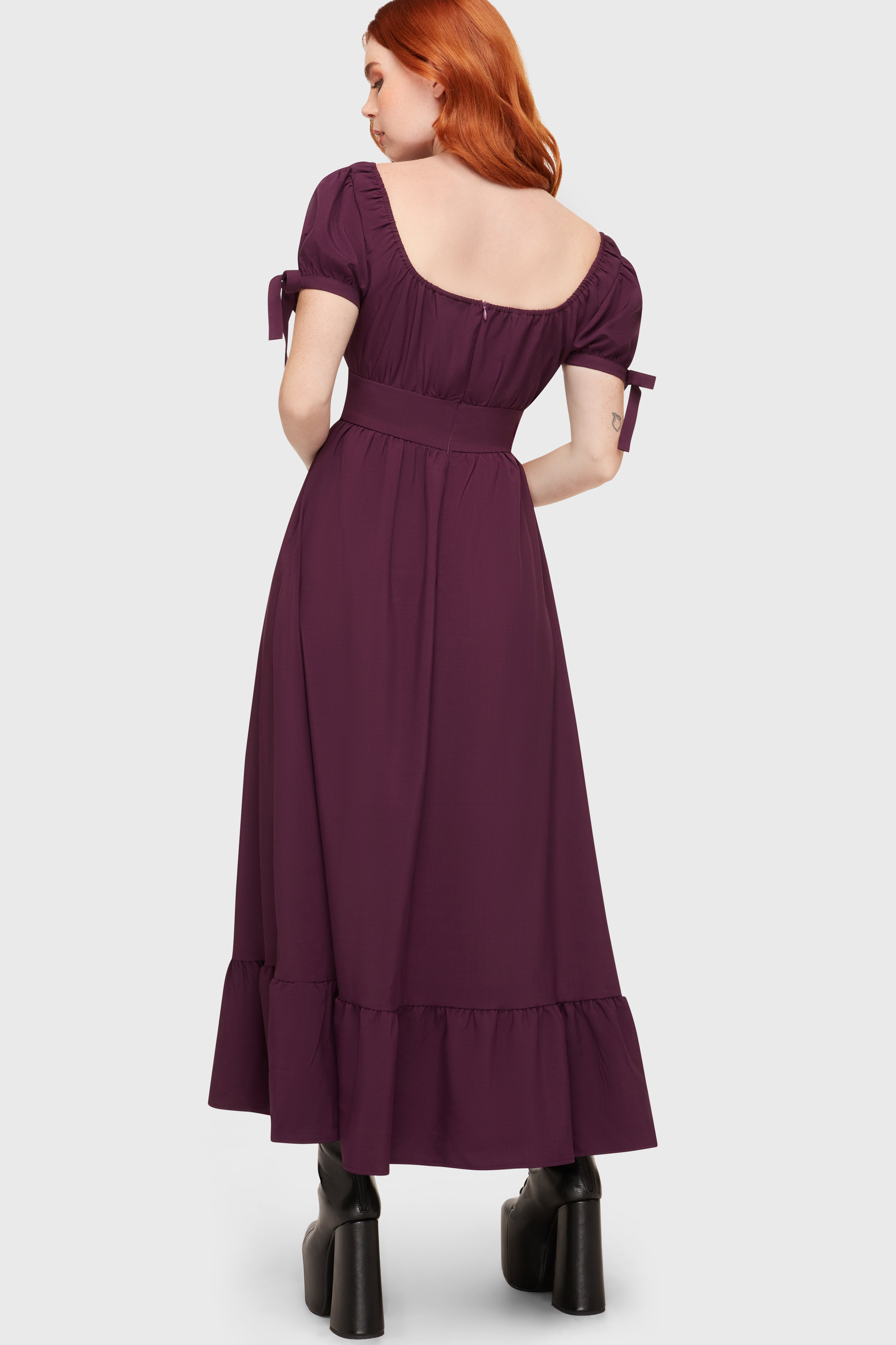 Grim Gretchen Dress [Purple] Killstar