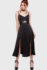 Twilight Waltz Midi Dress Killstar