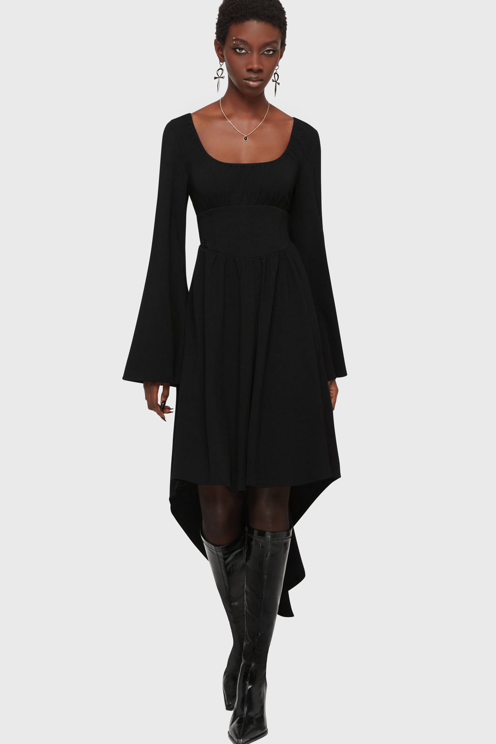 Eye Of Eris Midi Dress Killstar