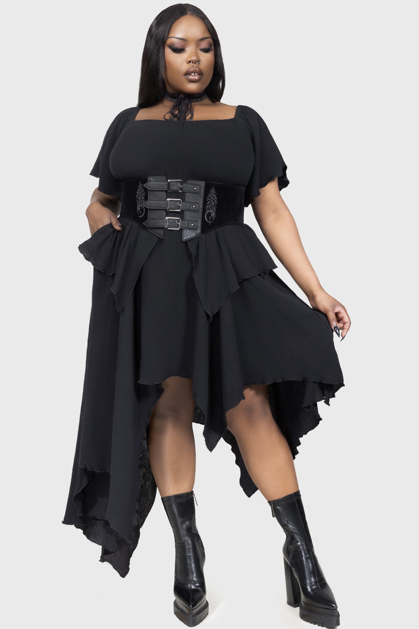 Wicked Dahlia Dress Killstar