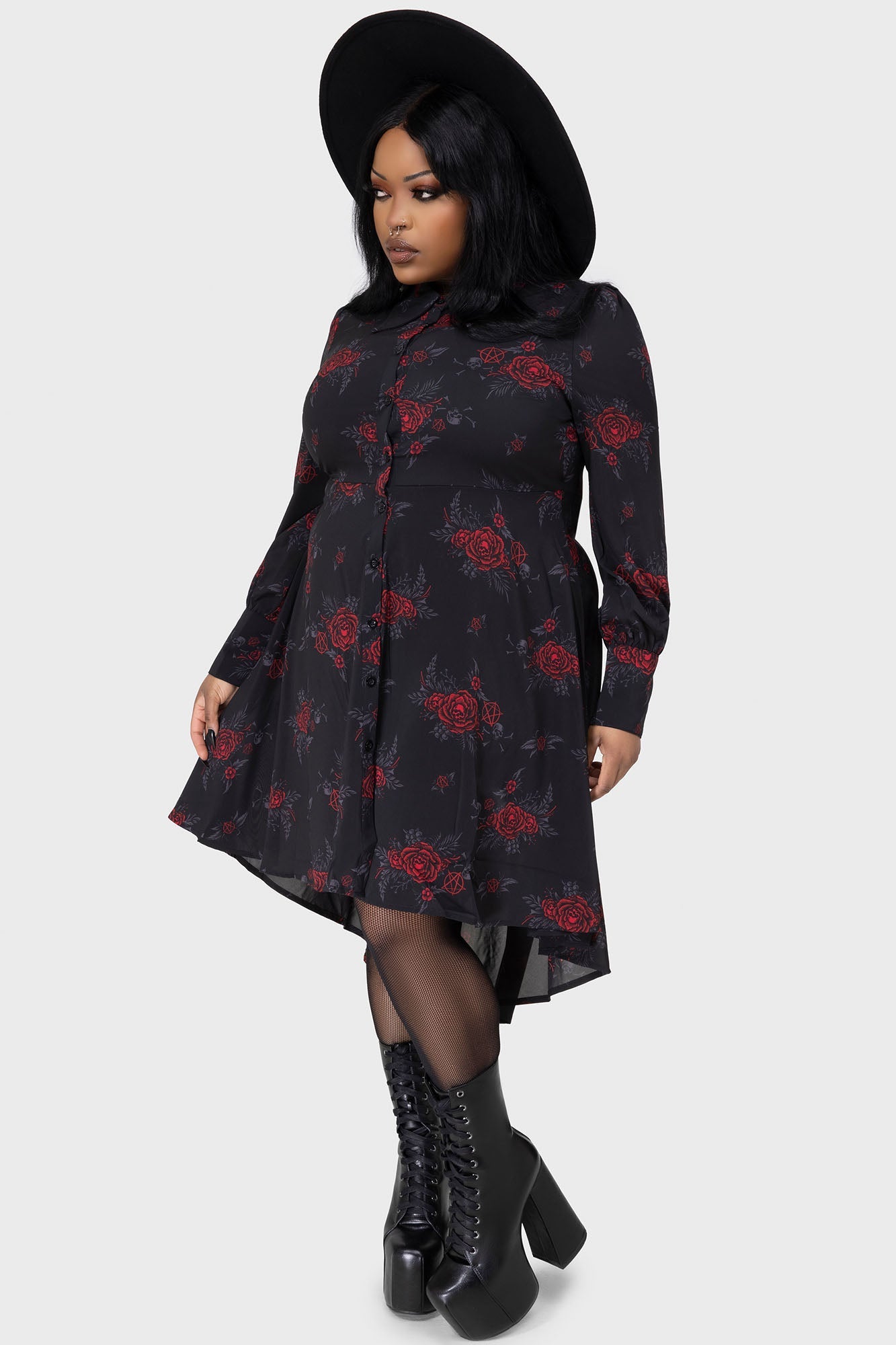 Pandora Shirt Dress Killstar