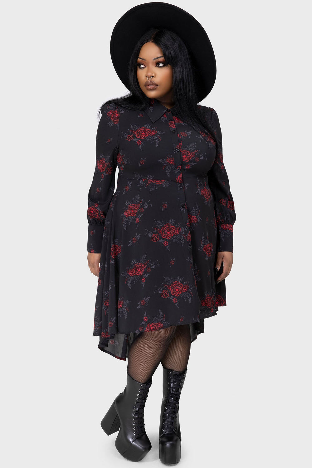 Pandora Shirt Dress Killstar