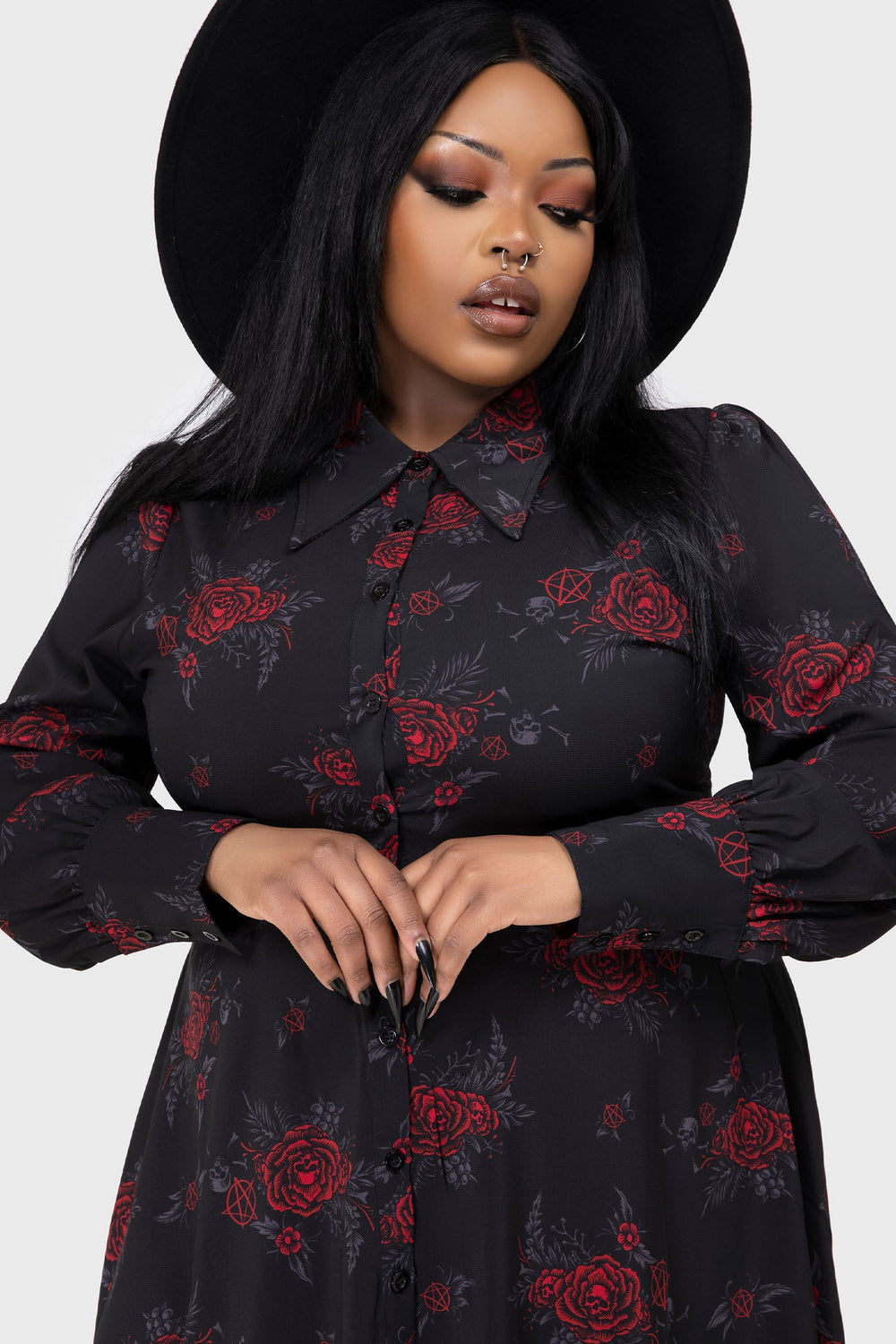 Pandora Shirt Dress Killstar