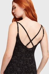 Garden Of Venom Maxi Dress Killstar