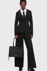 Oblivienne Jacket [Black Pinstripe] Killstar