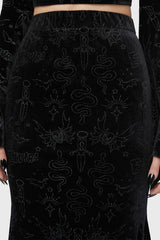 Yours Cruelly Maxi Skirt Killstar