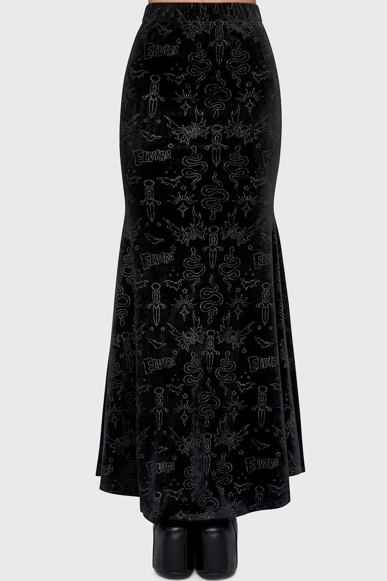 Yours Cruelly Maxi Skirt Killstar