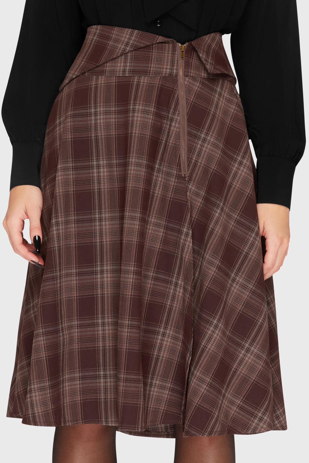 Morning Meadow Midi Skirt Killstar
