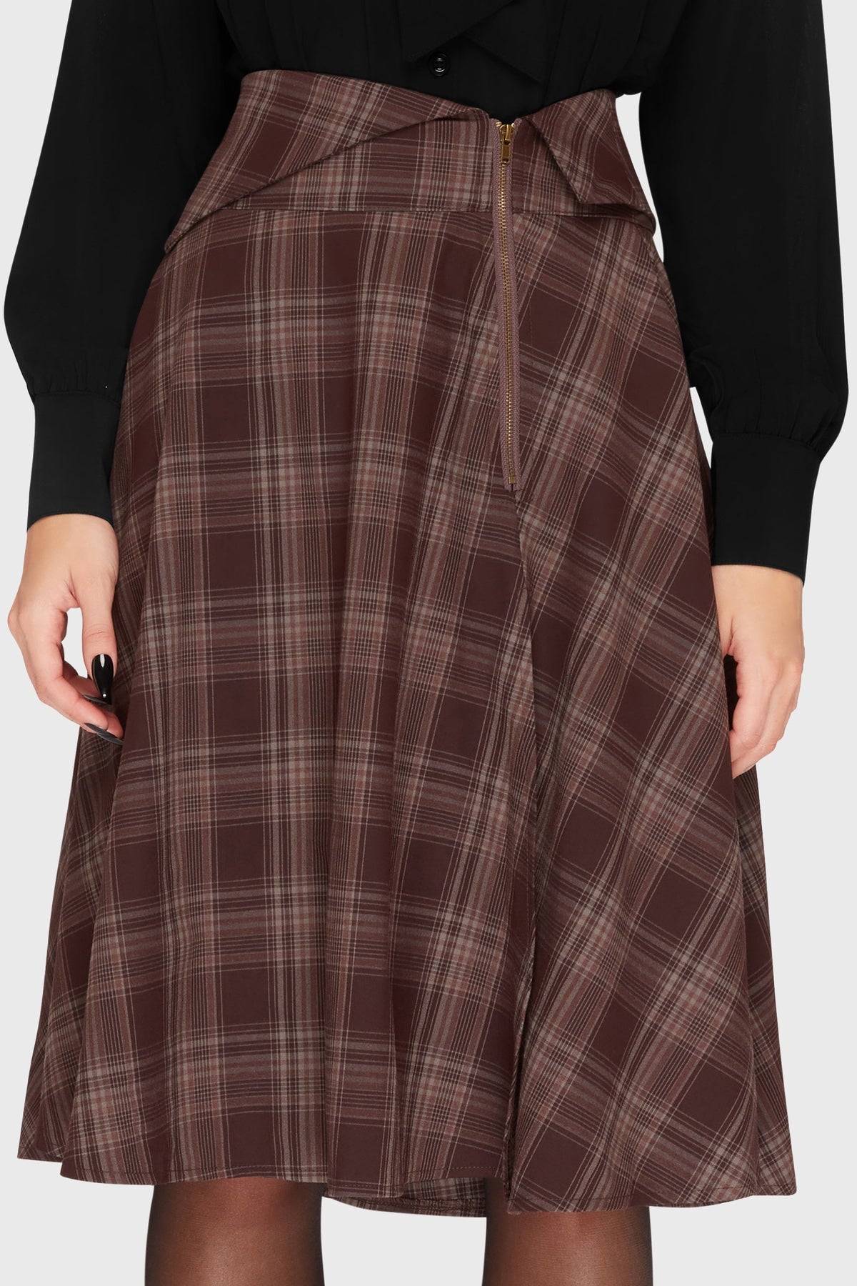 Morning Meadow Midi Skirt Killstar