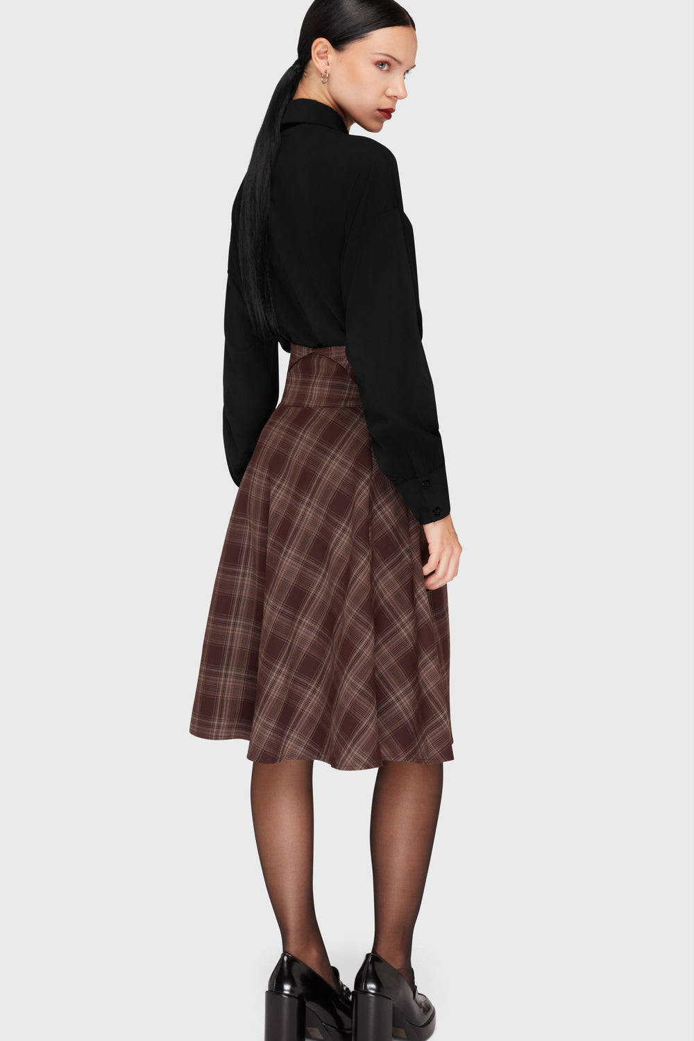 Morning Meadow Midi Skirt Killstar