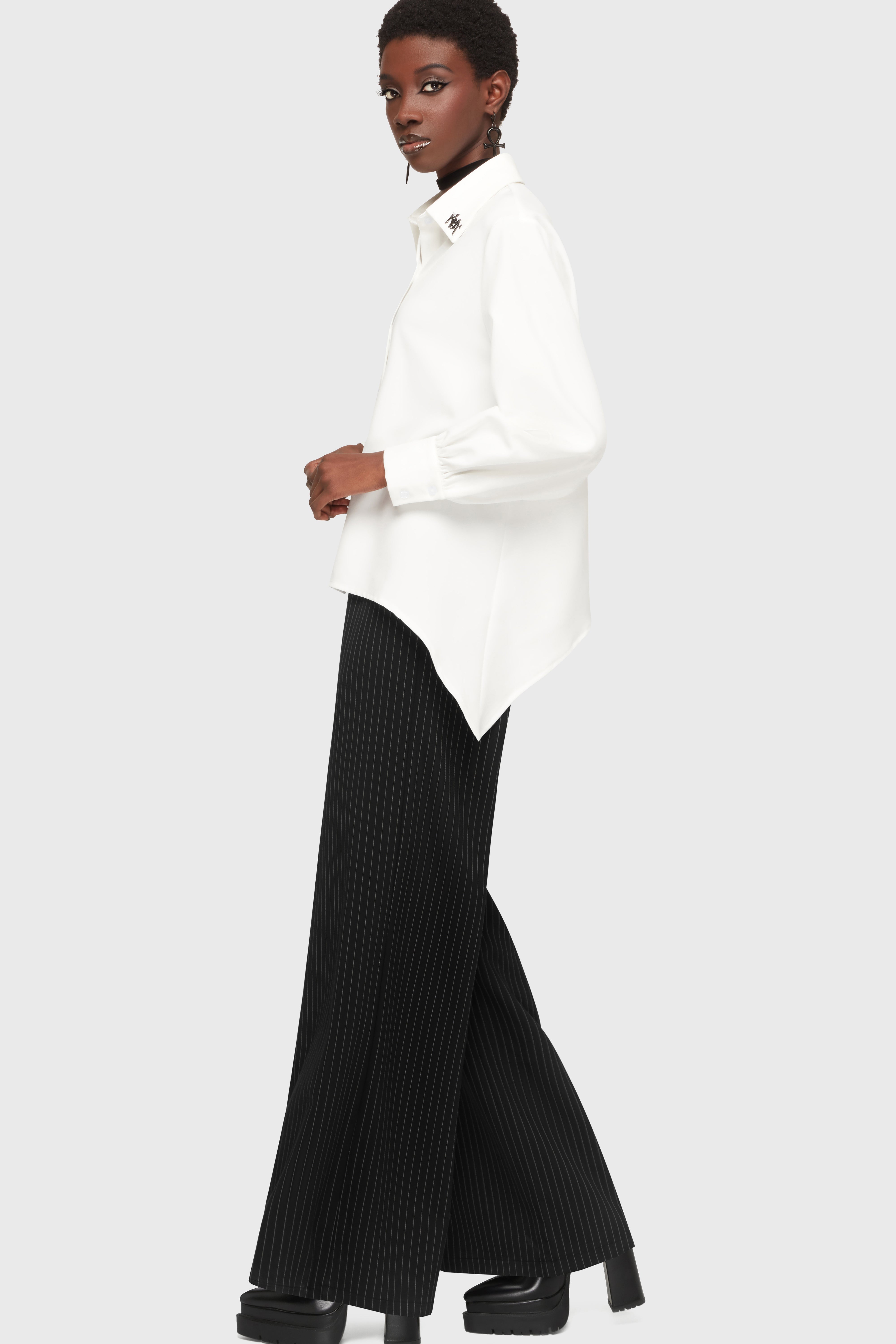 Eriska Shirt [White] Killstar