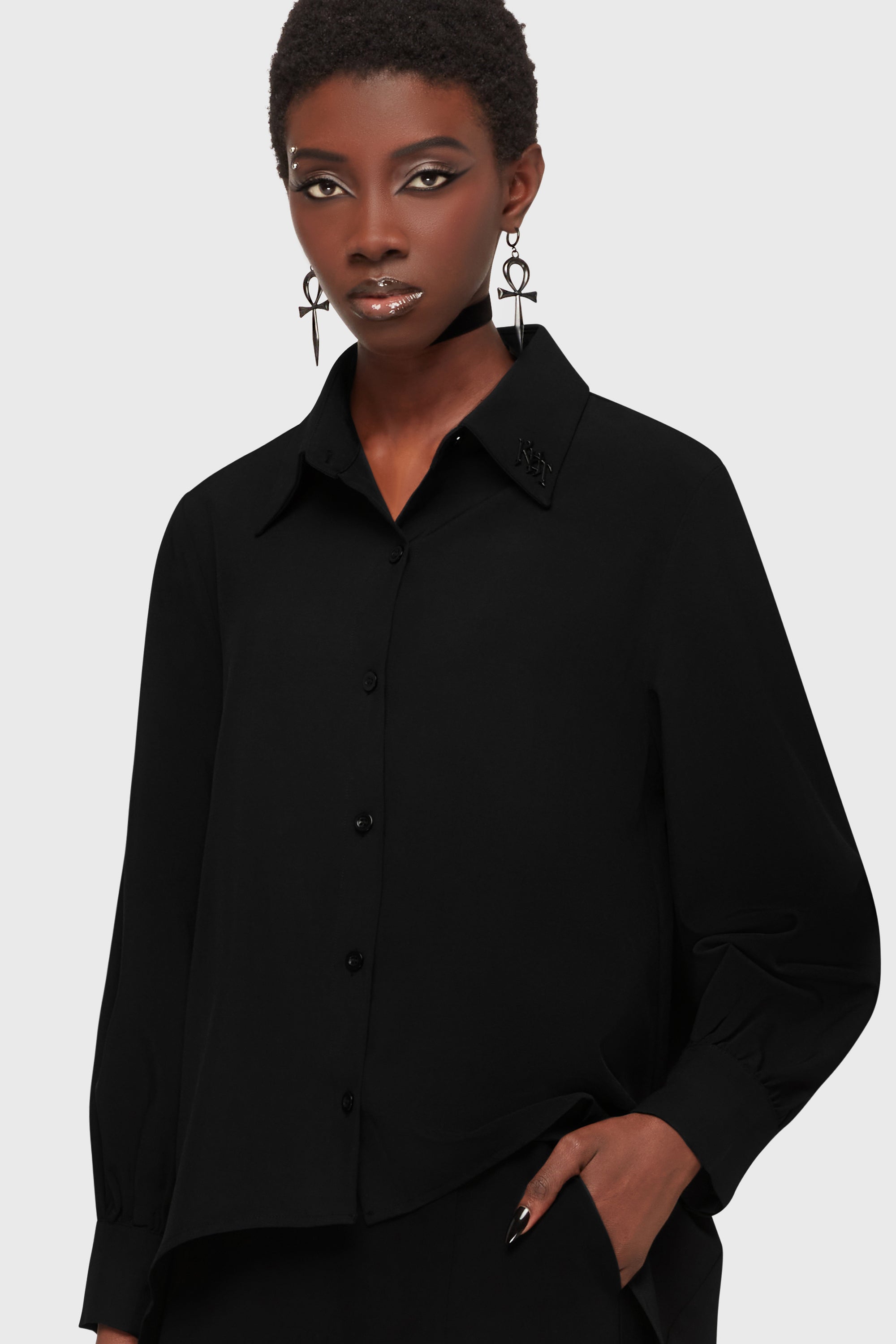 Eriska Shirt [Black] Killstar