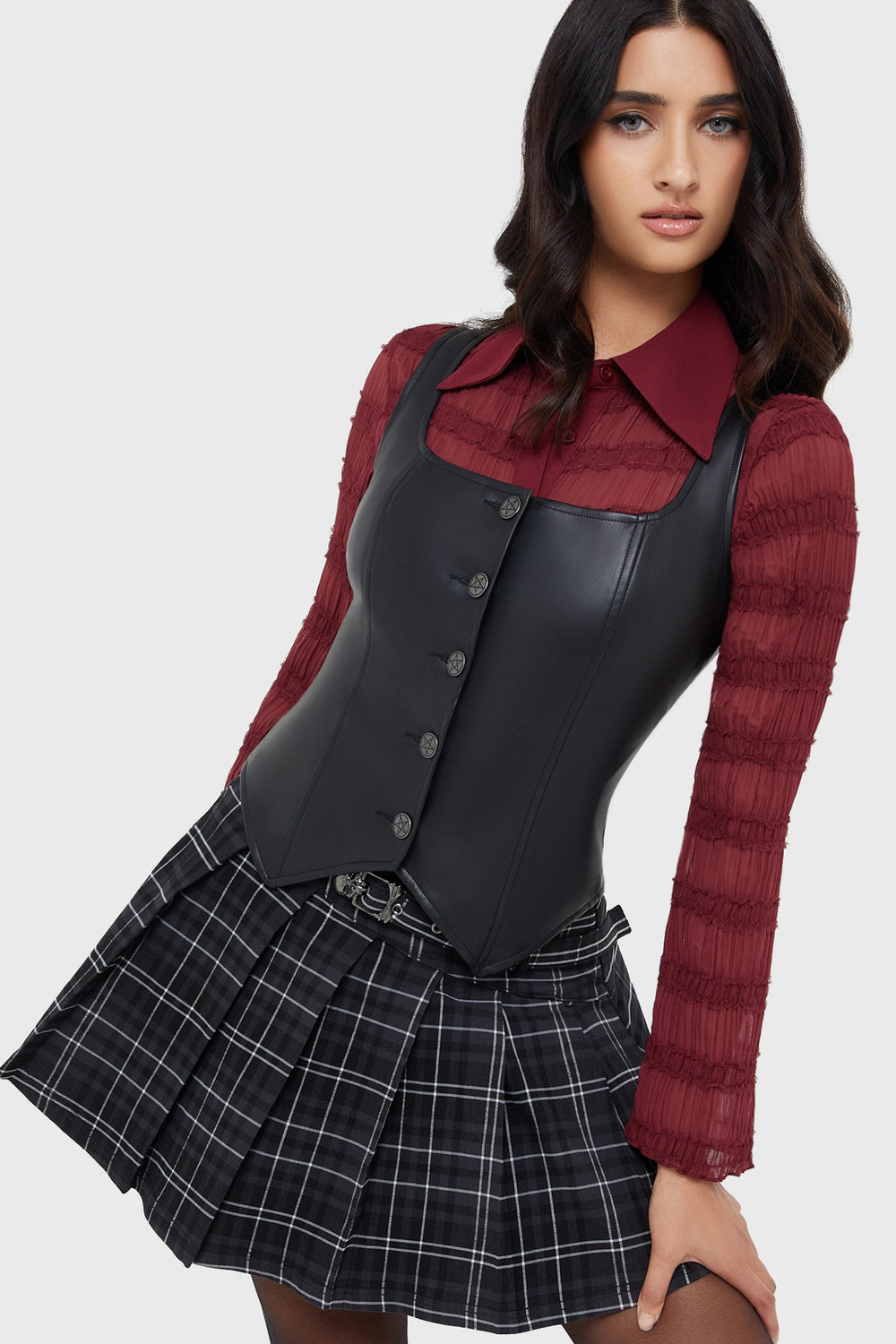 Fallen Light Top [RED] Killstar