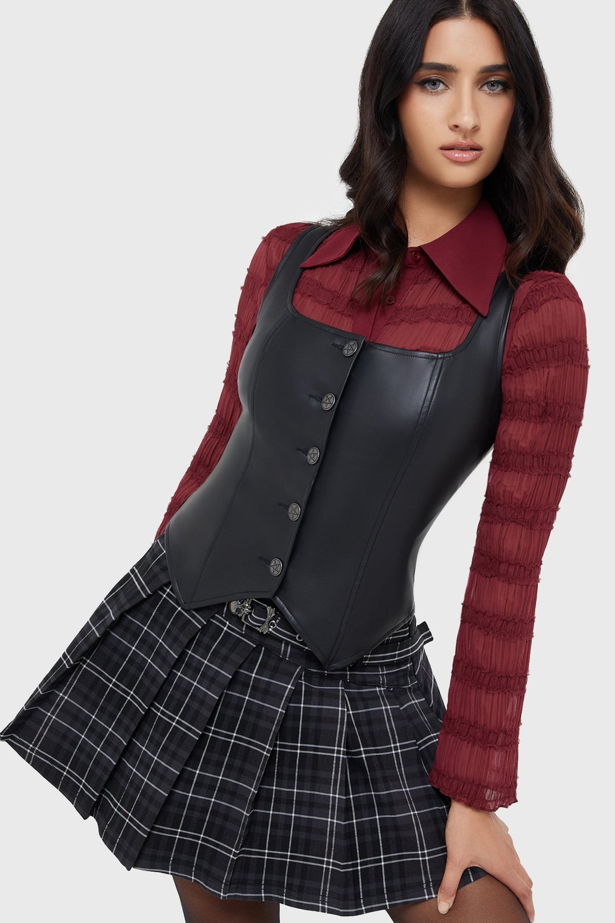 Fallen Light Top [RED] Killstar