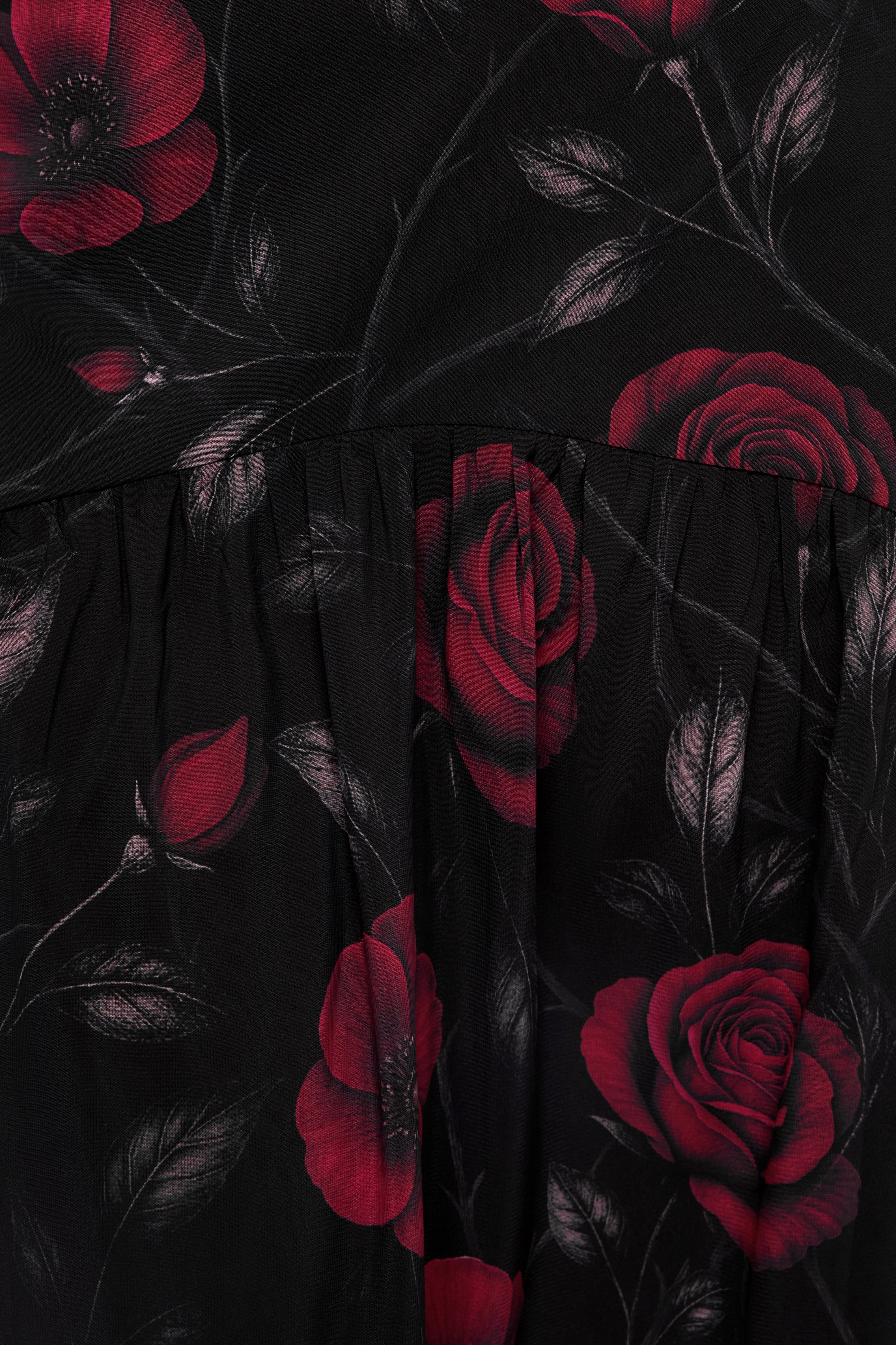 Fawnelle Dropped Waist Skirt Killstar