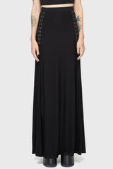Snarl Maxi Skirt Killstar