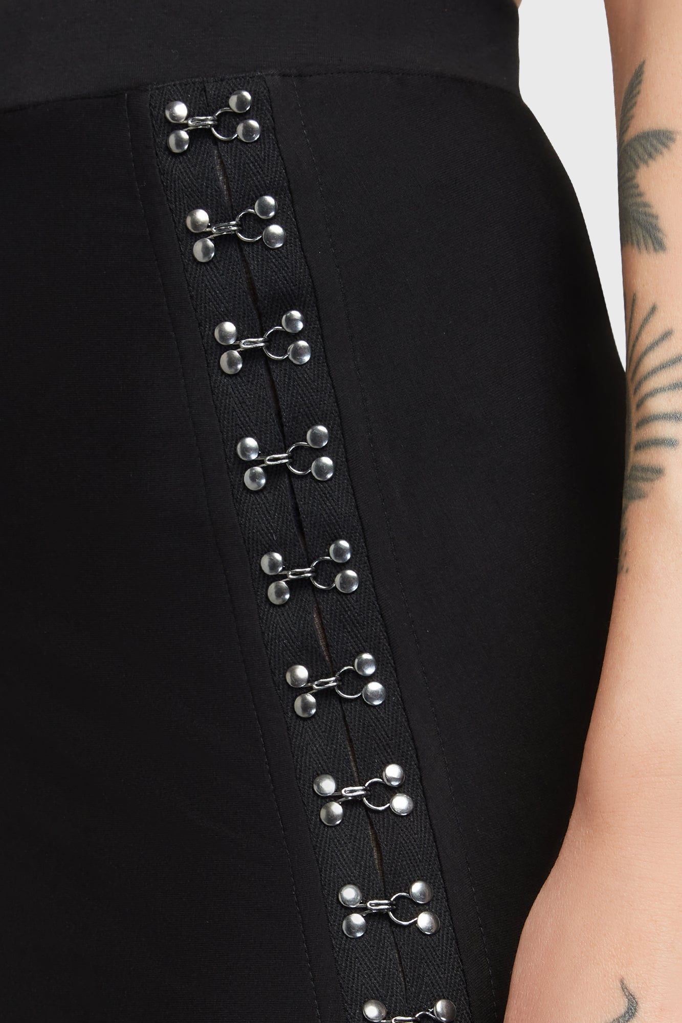 Snarl Maxi Skirt Killstar