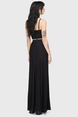 Snarl Maxi Skirt Killstar